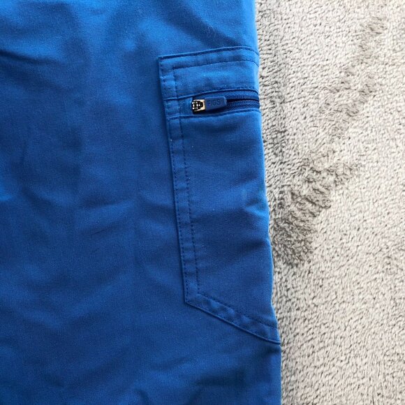 Figs Unisex Jogger Scrub Pants Medium Cargo Medical Uniform Drawstring Pockets - Picture 14 of 16